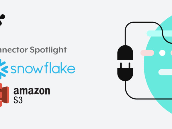 Amazon S3 and Snowflake connector