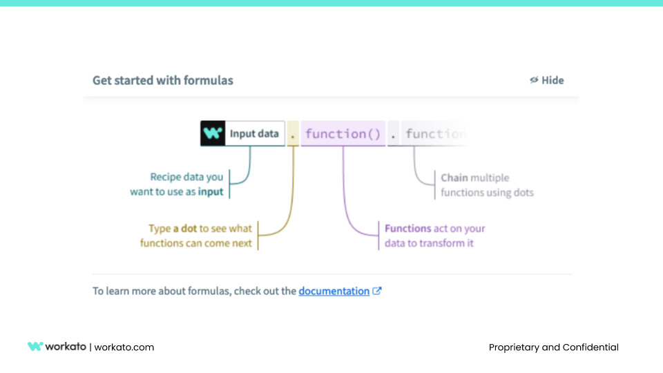 Formula guide