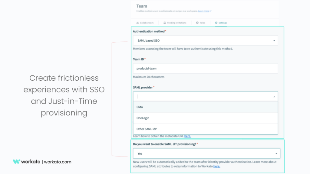 How to make collaboration at scale simple and secure in Workato