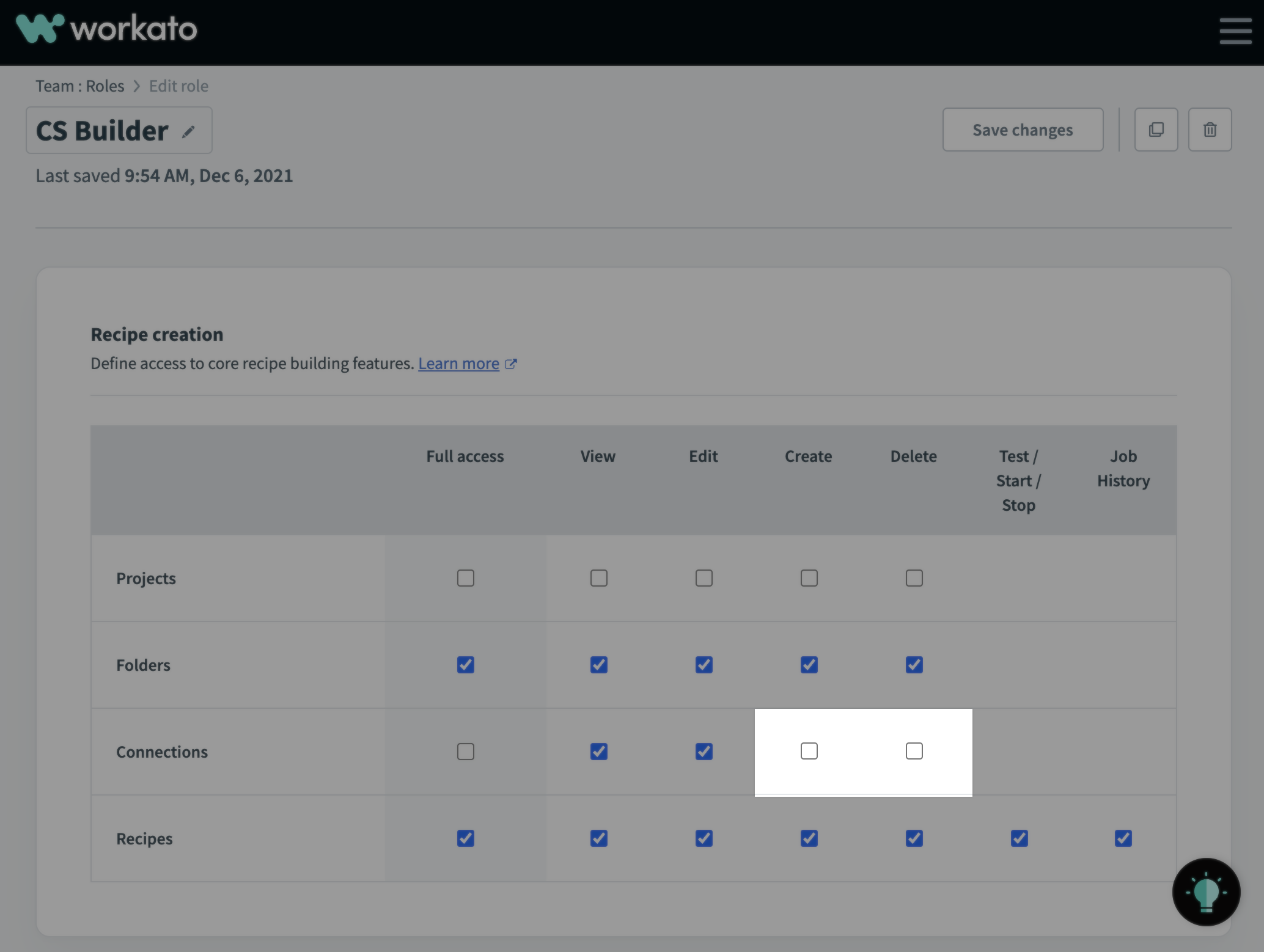 Controlling permissions to ensure custom API security