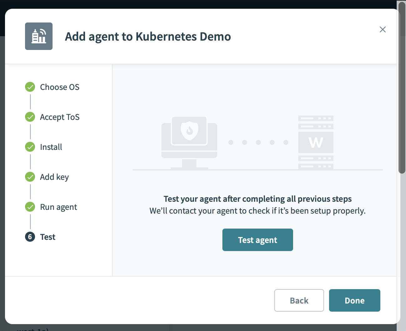 Testing the OPA agent