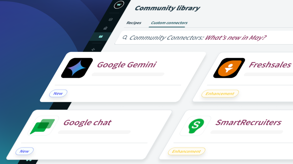 Community Connectors: What’s new in May 2024 | Workato Product Hub