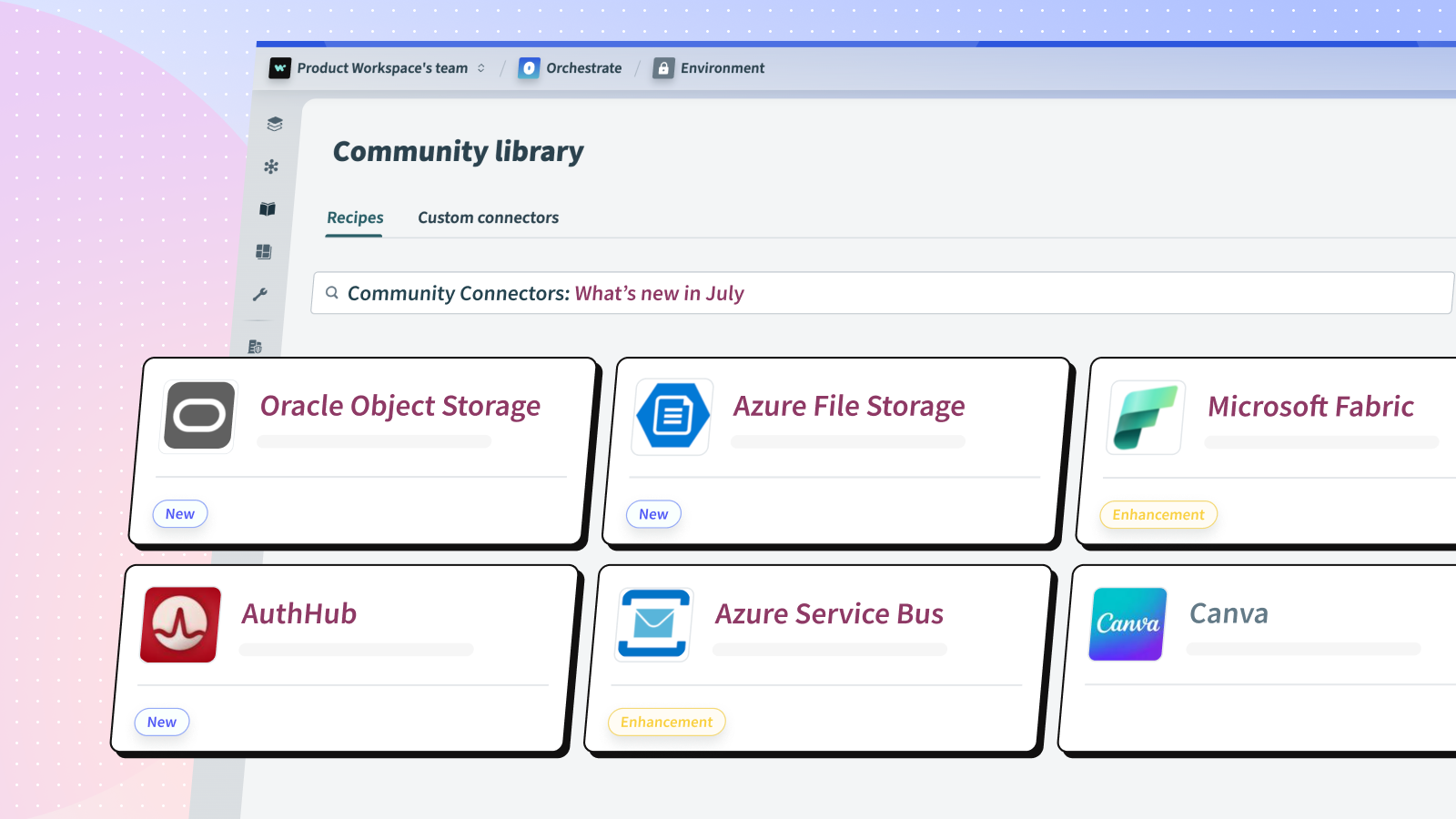 July community connectors