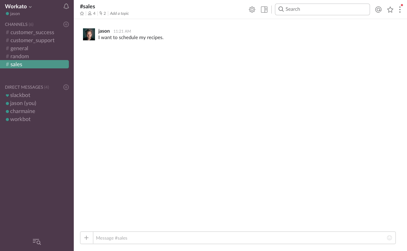 Incorporating Message Menus into a bot can create a more elegant UX.